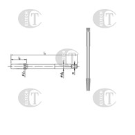GWINTOWNIK M10 NGMF LH (6H) HSS