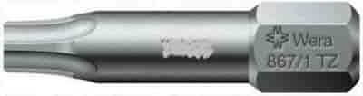 BIT 1/4”- TX10- 25MM  TORX  TZ  WERA