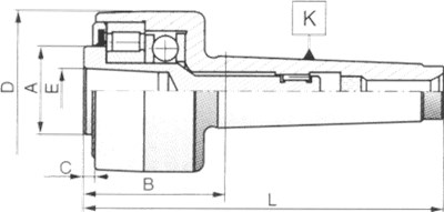 KIEL TOKARSKI OBROTOWY 8831-2/I KORPUS