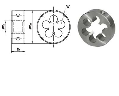 NARZYNKA M18 DIN-22568 LH (6g) HSS 800