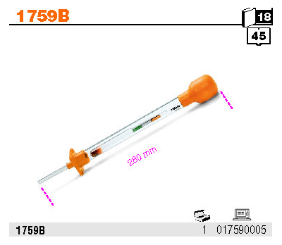 AREOMETR DO ELEKTROLITOW 1759B      BETA