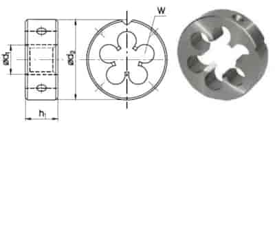 NARZYNKA BSW  1/8-40 DIN-22568 HSS 800