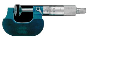 MIKROMETR   0- 25 TALERZ./NIEOBROT. WRZEC.