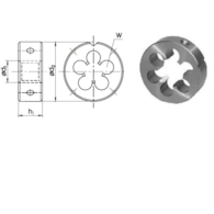 NARZYNKA G  1/2  DIN-24231 (A) HSS MS