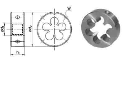 NARZYNKA G  1/2  DIN-24231 (A) HSS MS