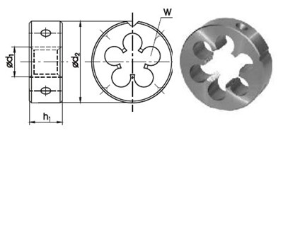 NARZYNKA M 8x1 DIN-22568 (6g) HSSE INOX