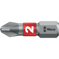 BIT 1/4”- PH2- 25MM  PHILLIPS  BTZ  WERA