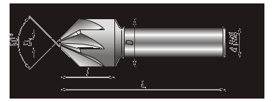 POGLEBIACZ DIN 335-B 90 *20