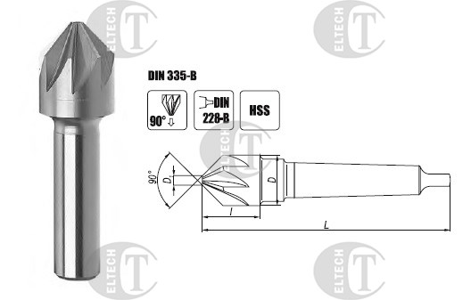 POGLEBIACZ DIN-335-B 90 *31,5