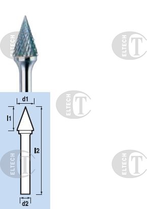 PILNIK OBROTOWY SKM FI  3 16/ 38 HA3 D HM STOZKOWY