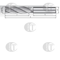 FREZ TRZPIENIOWY NFPA FI  8,5  38/88 Z4 HA10 HSS