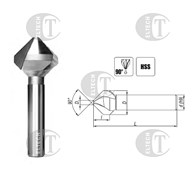 POGLEBIACZ DIN 335-C 90 * 6.3 F