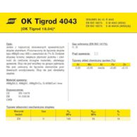 DRUT FI 2.40/1000 ALSI5 OK18.04 TIGROD 4043 ALU /2,5kg/